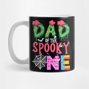 Dad Of The Spooky One Halloween First 1st Birthday Party Mug